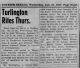 Turlington, Harry Owen Turlington, Harry Owen
